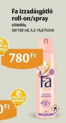 EcoFamily Fa izzadásgátló roll-on/spray ajánlat