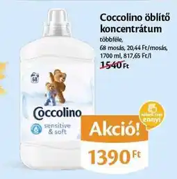 EcoFamily Coccolino Öblítő Koncentrátum ajánlat