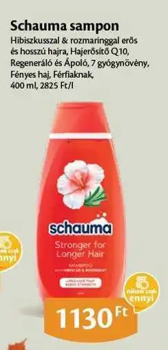 EcoFamily SCHAUMA Sampon ajánlat