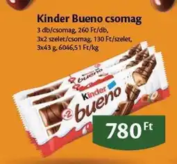 EcoFamily Kinder Bueno csomag ajánlat
