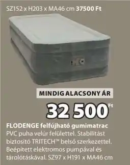 JYSK FLODENGE felfújható gumimatrac ajánlat