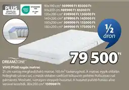 JYSK DREAMZONE VIVO PS60 rugós matrac ajánlat