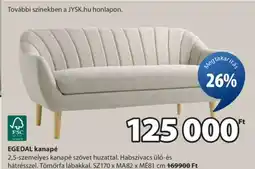JYSK EGEDAL kanapé ajánlat