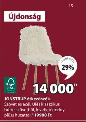 JYSK JONSTRUP étkezőszék ajánlat