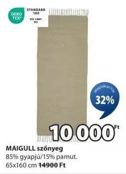 JYSK MAIGULL szőnyeg ajánlat