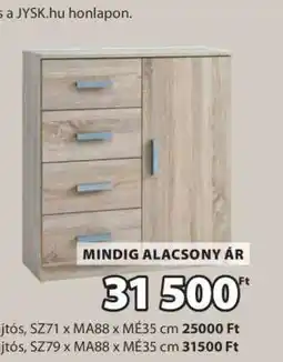 JYSK Komód ajánlat