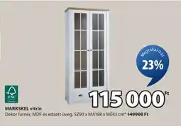 JYSK MARKSKEL vitrin ajánlat