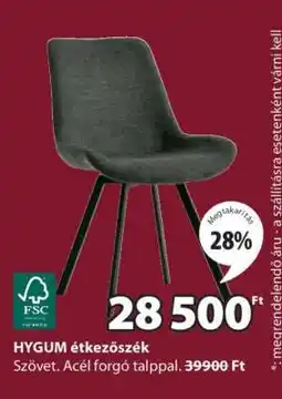 JYSK HYGUM étkezőszék ajánlat