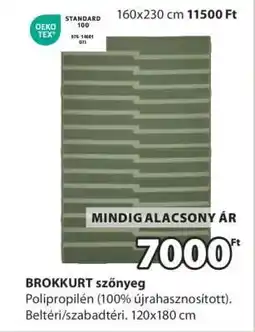 JYSK BROKKURT szőnyeg ajánlat