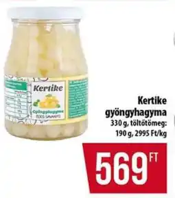 Coop KERTIKE GYÖNGYHAGYMA ajánlat