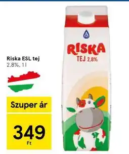 Tesco Riska ESL tej ajánlat
