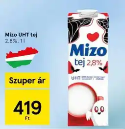 Tesco Mizo UHT tej ajánlat