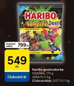 Tesco HARIBO GUMICUKORKA ajánlat