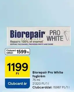 Tesco Biorepair Pro White fogkrém ajánlat