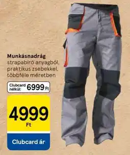 Tesco Munkásnadrág ajánlat