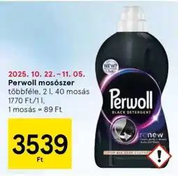 Tesco Perwoll mosószer ajánlat