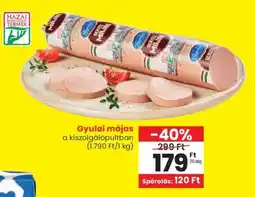 Spar GYULAI Májas ajánlat