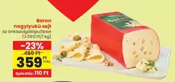 Spar Baron nagylyukú sajt ajánlat