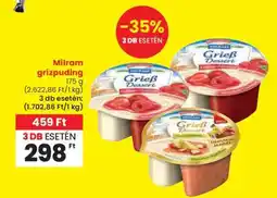 Spar Milram grízpuding ajánlat