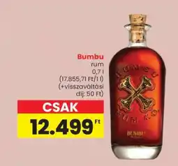 Spar BUMBU RUM ajánlat