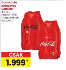 Spar Coca-Cola szénsavas üdítőital ajánlat