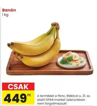 Spar Banán ajánlat