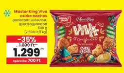 Spar Master King Viva csirke nachos ajánlat
