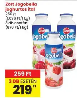 Spar Zott Jogobella joghurtos ital ajánlat