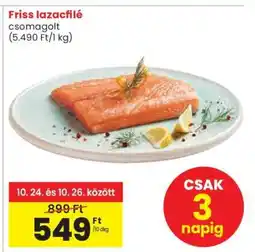 Spar Friss lazacfilé ajánlat