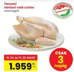 Spar Tanyasi rántani való csirke ajánlat