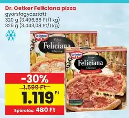 Spar Dr. Oetker Feliciana pizza ajánlat