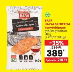 Spar SPAR HAZAI.SZERETEM kenyérlángos ajánlat