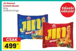 Spar Jin Ramen instant tészta ajánlat
