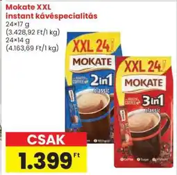 Spar Mokate XXL instant kávéspecialitás ajánlat