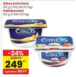 Spar OIKOS Krémtúró ajánlat