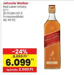 Spar JOHNNIE WALKER Red Label Whisky ajánlat