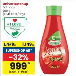 Spar UNIVER Ketchup ajánlat
