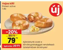 Spar Vajas kifli ajánlat