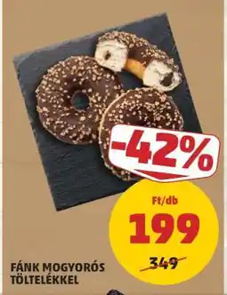 PENNY Fánk mogyorós töltelékkel ajánlat