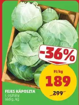 PENNY Fejes káposzta ajánlat