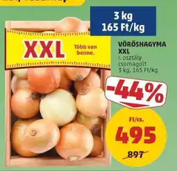 PENNY Vöröshagyma XXL ajánlat