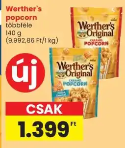 Spar Werther's popcorn ajánlat