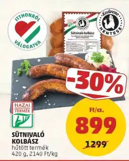 PENNY Sütni való kolbász ajánlat