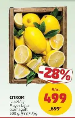 PENNY Citrom ajánlat