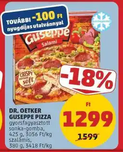 PENNY DR. OETKER Guseppe pizza ajánlat