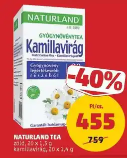 PENNY NATURLAND TEA ajánlat