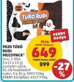 PENNY Mizo Túró Rudi Multipack ajánlat