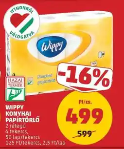 PENNY Wippy Konyhai Papírtörlő ajánlat