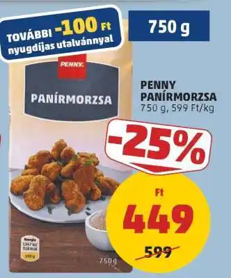 PENNY PENNY PANÍRMORZSA ajánlat