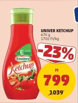PENNY UNIVER Ketchup ajánlat